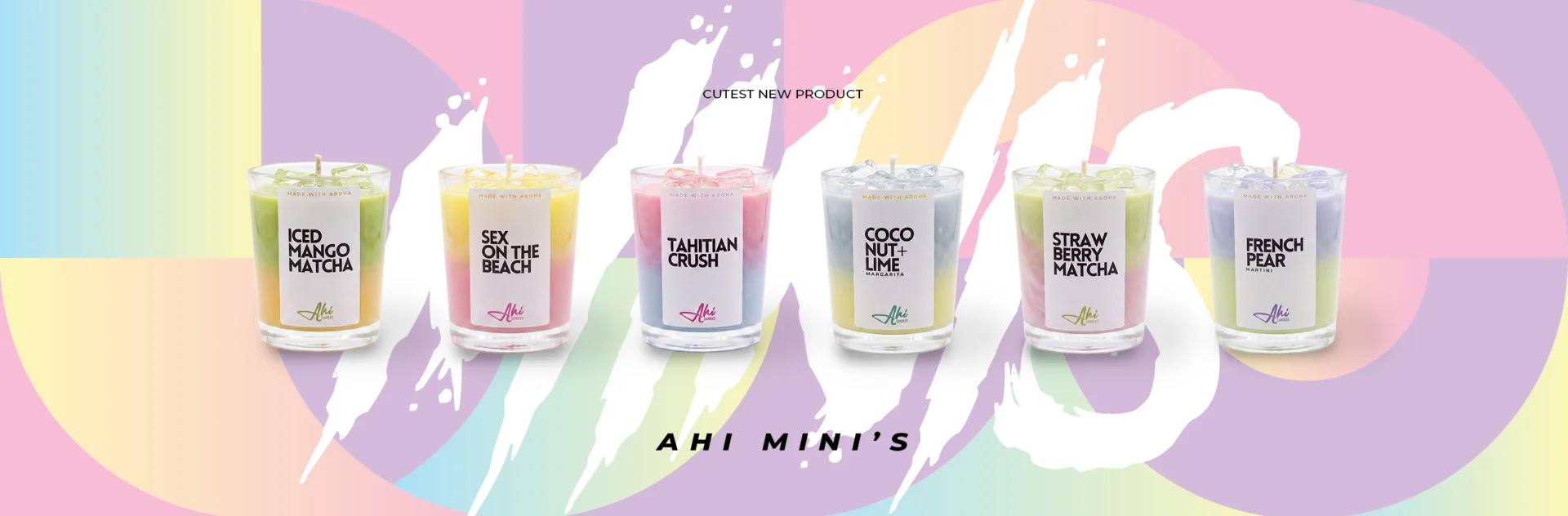 Ahi Candles minis graphical link
