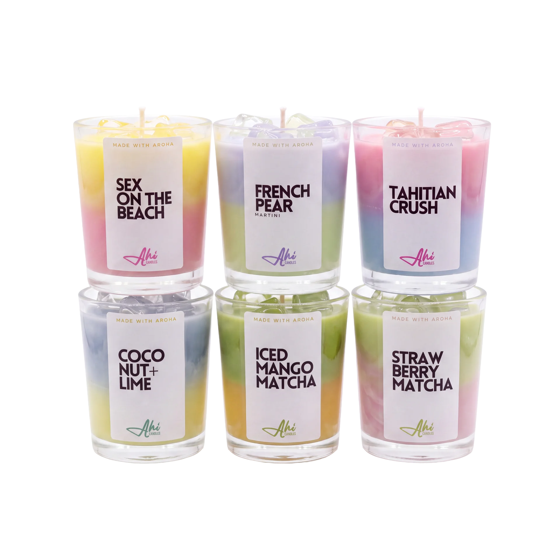 6 mini candles